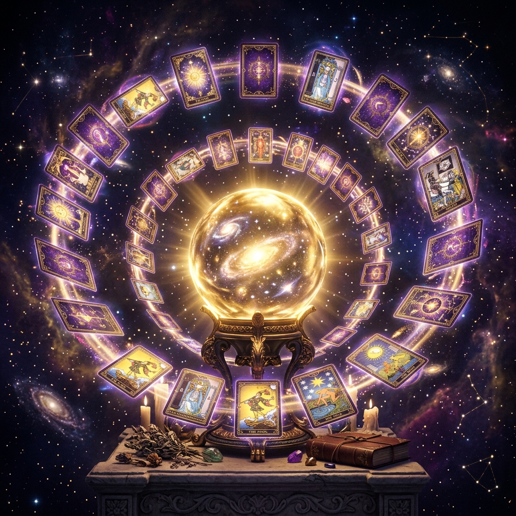 3D Magical Tarot